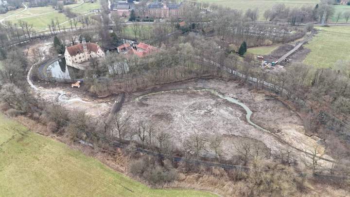 Luftaufnahme Burg Vischering