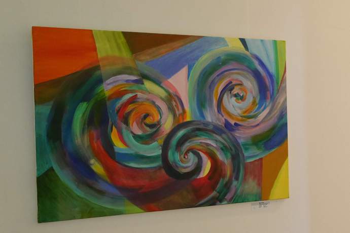 Kunst im Rathaus Ausstellung Dröge