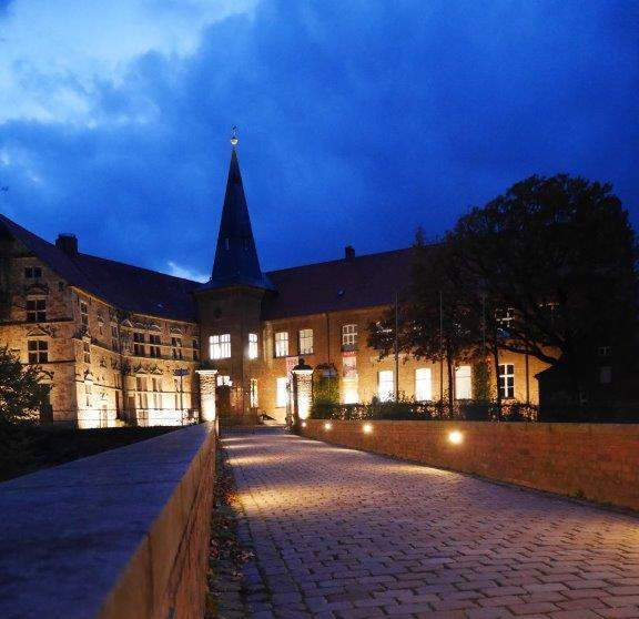 Burg Lüdinghausen bei Nacht