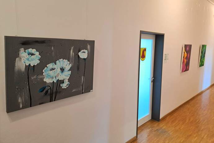 Kunst im Rathaus Ausstellung von Maike Mestermann