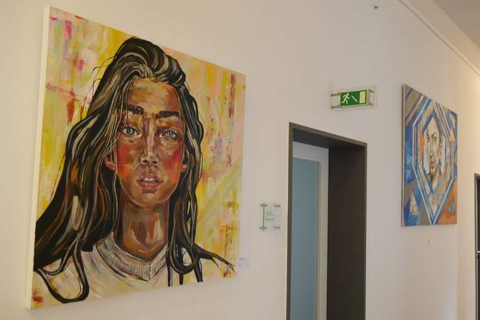 Kunst im Rathaus Ausstellung Ruwe