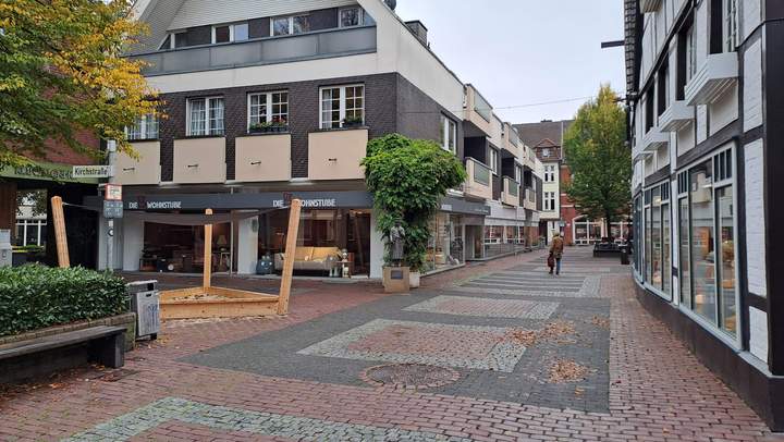 Straße die saniert werden soll