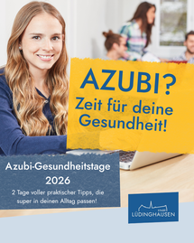 Plakat Azubi-Gesundheitstage 2026 Plakat Azubi-Gesundheitstage 2026