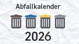 Abfuhr der Mülltonnen