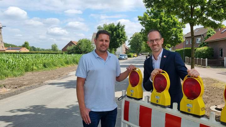 Straße wurde frei gegeben
