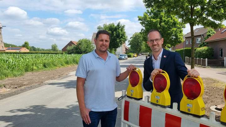 Straße wurde frei gegeben