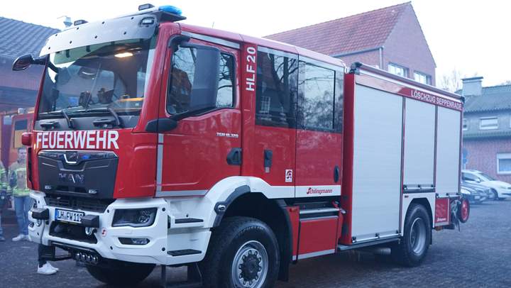 Ein Feuerwehrfahrzeug