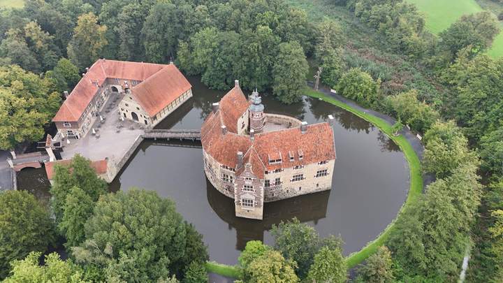 Burg von oben