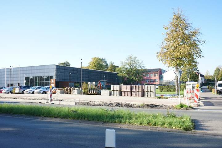Haltestelle Konrad-Adenauer-Straße Straßensperrung