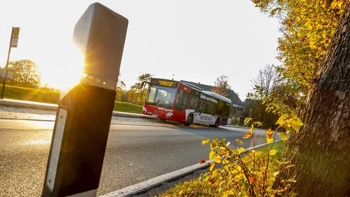 Bus auf der Straße