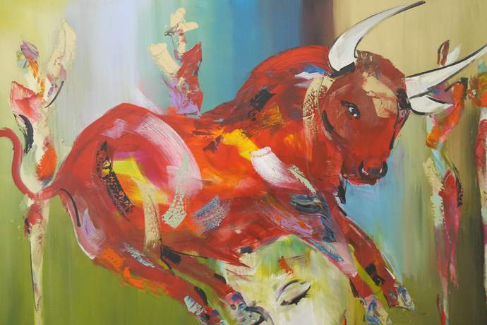 Kunst im Rathaus Ausstellung Gockel